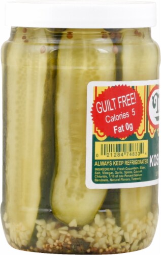 Nathan's® Famous New York Kosher Halves Perspective: left