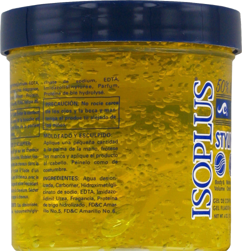 Isoplus Styling Gel Perspective: left