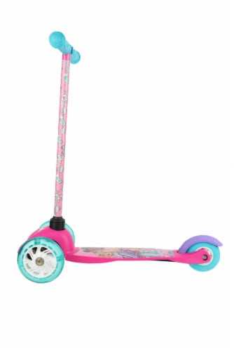 Mattel Barbie® Tilt N Turn Scooter With Light-Up Wheels Perspective: left