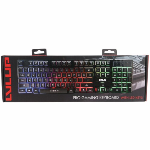 Pro Gaming Keyboard Perspective: left