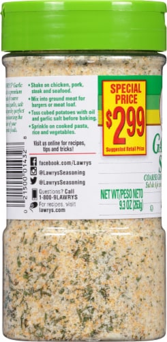 Lawry's® Garlic Salt with Parsley Perspective: left