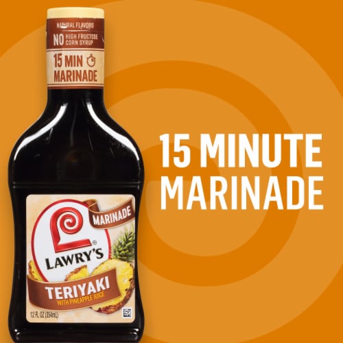 Lawry's® Teriyaki with Pineapple Juice Marinade Perspective: left