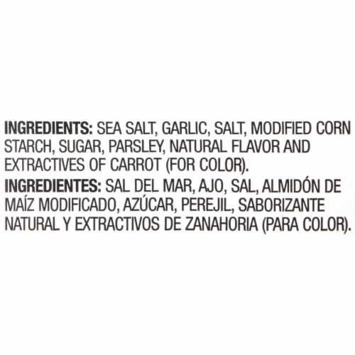 LAWRY #39 S GARLIC SALT WITH PARSLEY GLUTEN FREE 33 OZ 33 oz Kroger
