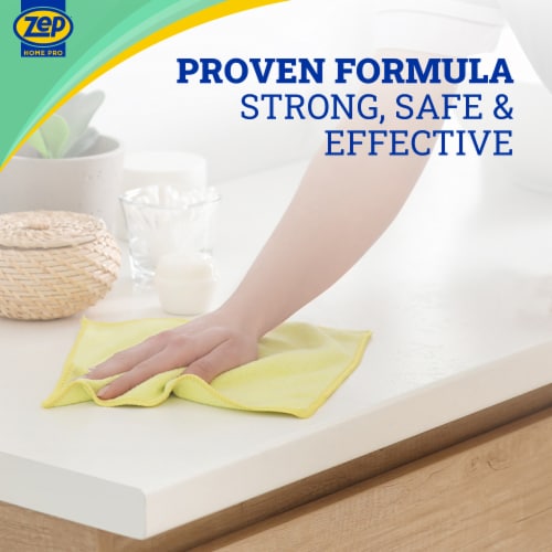 Zep® Multi-Purpose Foaming Bathroom Cleaner Perspective: left