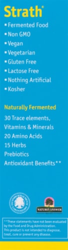 Bio Strath® Whole Food Supplement Tabs Perspective: left