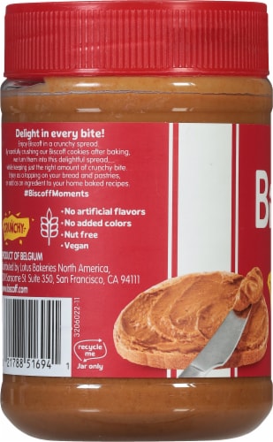 Lotus Biscoff® Crunchy Cookie Butter Perspective: left