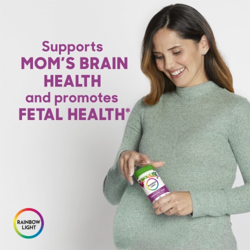 Rainbow Light Prenatal One High Potency Multivitamin Tablets Perspective: left
