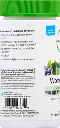 Rainbow Light Women's One Multivitamin Tablets Perspective: left