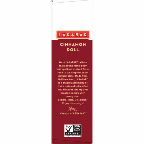 Larabar Cinnamon Roll Bars Perspective: left