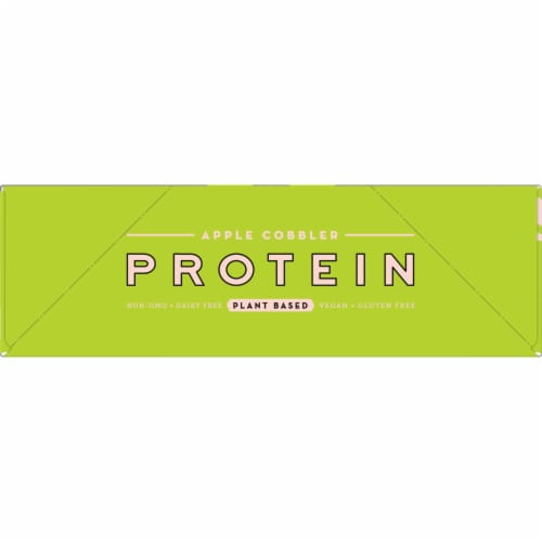 Larabar Apple Cobbler Plant Based Protein Bars Perspective: left