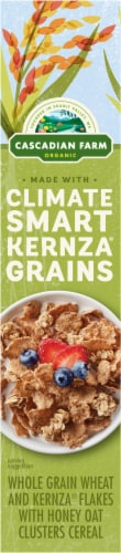Cascadian Farm™ Organic Climate Smart Kernza Grains Cereal Perspective: left