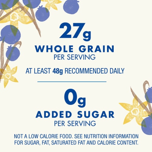 Cascadian Farm Organic® No Added Sugar Blueberry Vanilla Granola Perspective: left
