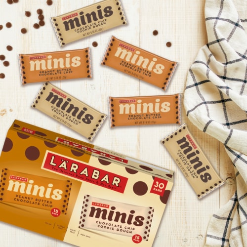 Larabar Minis Chocolate Fruit and Nut Bars Variety Pack Perspective: left