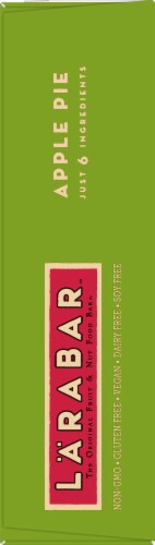 Larabar Apple Pie Fruit and Nut Bars Perspective: left