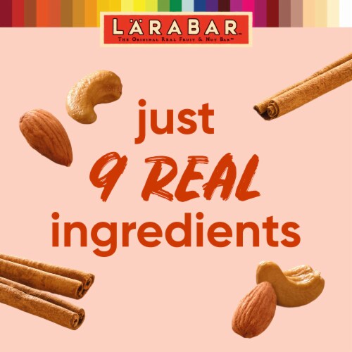 Larabar Pumpkin Pie Fruit & Nut Bars Perspective: left