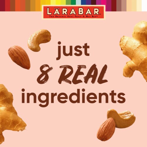 Larabar Gingerbread Fruit & Nut Bars Perspective: left