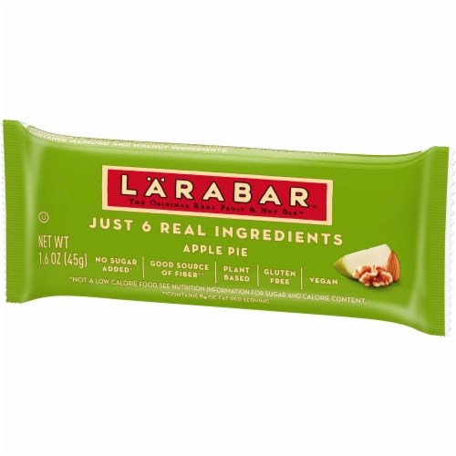 Larabar Apple Pie Fruit and Nut Bars Perspective: left