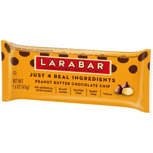Larabar™ Peanut Butter Chocolate Chip Fruit & Nut Bar Perspective: left