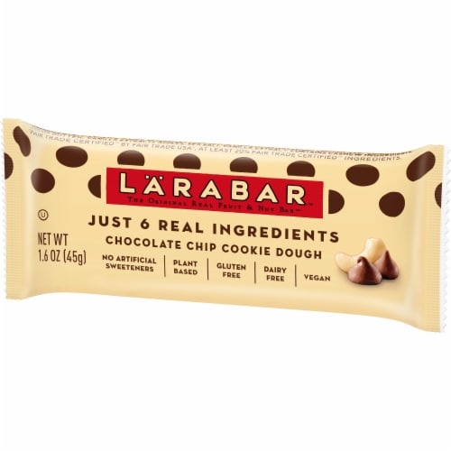 Larabar™ Chocolate Chip Cookie Dough Fruit & Nut Bar Perspective: left