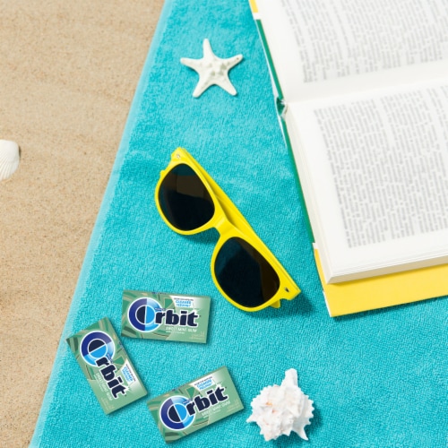 Orbit Sweet Mint Sugar Free Chewing Gum Perspective: left