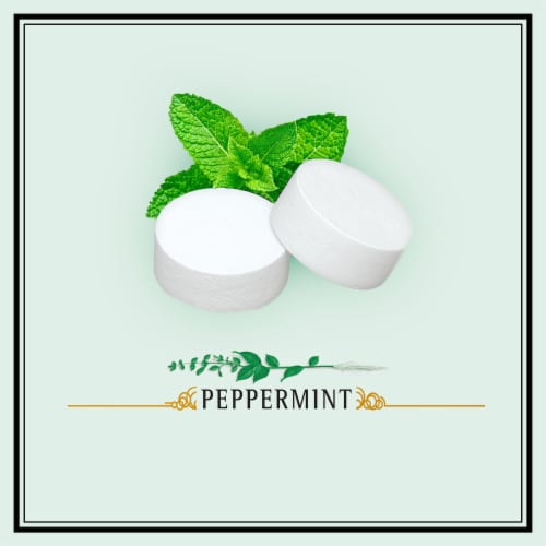 Altoids Classic Peppermint Breath Mints Hard Candy Tin Perspective: left