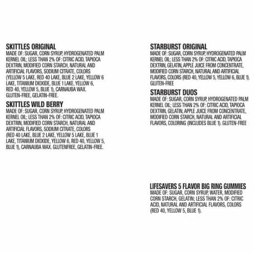Mars Assorted Fun Size Halloween Candy Mix Perspective: left
