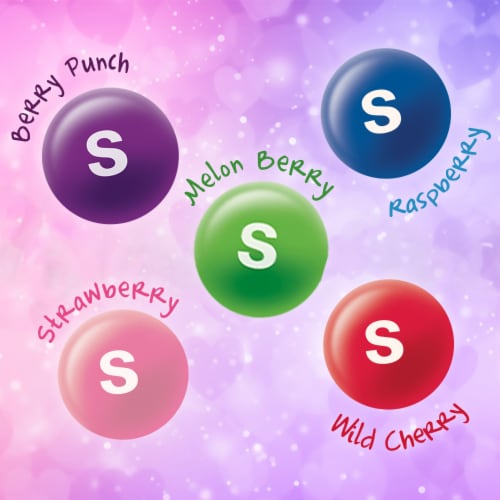 Skittles Wild Berry Valentine's Day Candy Exchange Chewy Candy Perspective: left