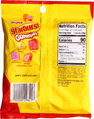 Starbust® Original Gummies Perspective: left