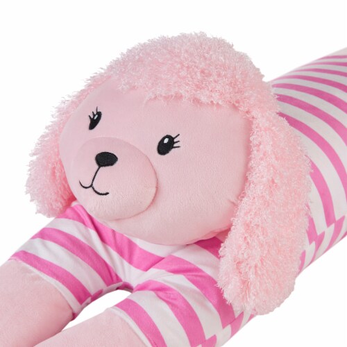 Moonbeams Animal Dog Body Pillow Perspective: left