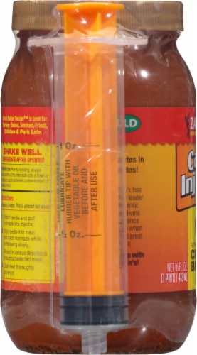 Zatarain's® Cajun Injector Creole Butter Recipe™ Injectable Marinade Perspective: left