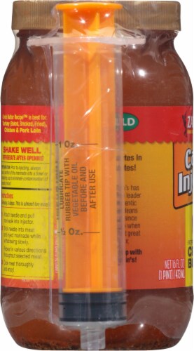 Zatarain's® Cajun Injector® Creole Butter Recipe™ Injectable Marinade Perspective: left