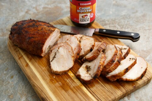Zatarain's® Cajun Injector Creole Garlic Injectable Marinade Perspective: left