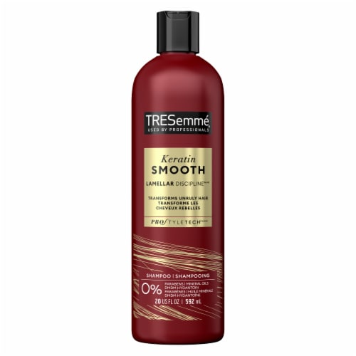 TRESemmé Keratin Smooth Smoothing Shampoo Perspective: left