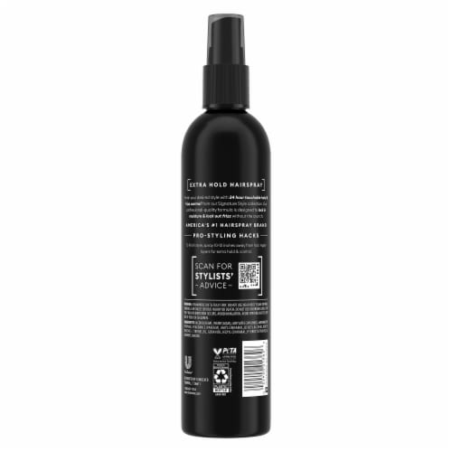 TRESemmé Hairspray Extra Hold for 24-Hour Frizz Control Perspective: left