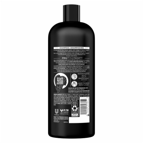 TRESemmé 24 Hour Volume Shampoo Perspective: left