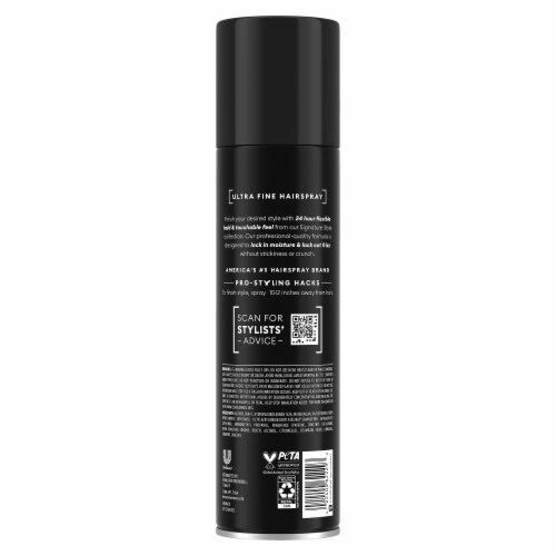 TRESemmé Ultra Fine Hairspray Perspective: left