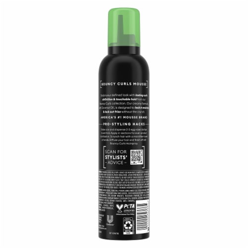 TRESemmé Mousse, Flawless Curls Nourishing With Coconut and Avocado Oil Perspective: left