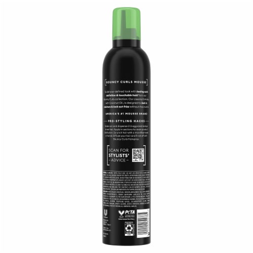 TRESemmé Flawless Curls Nourishing Mousse Perspective: left