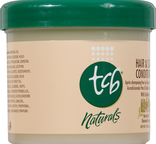 TCB Naturals Hair & Scalp Conditioner Perspective: left