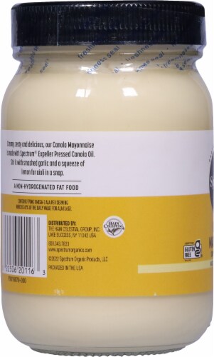 Spectrum Canola Mayonnaise Perspective: left