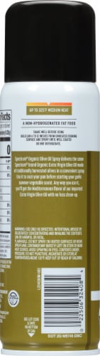 Spectrum™ Culinary Organic Olive Oil Non-Stick Cooking Spray Perspective: left