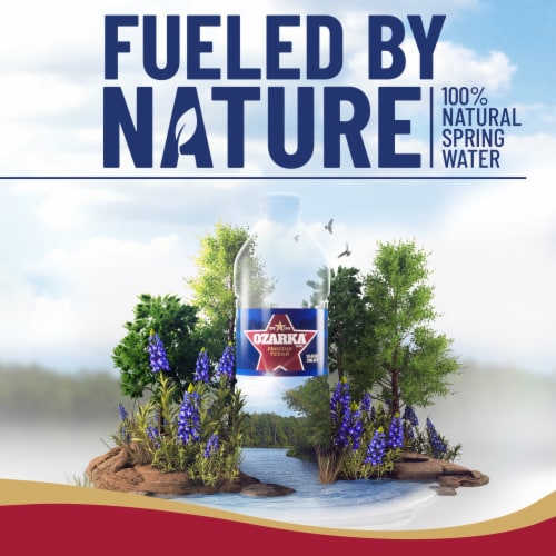 Ozarka 100% Natural Spring Water Jug Perspective: left