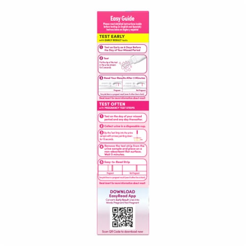 First Response™ Comfort Check™ Pregnancy Tests Value Pack Perspective: left