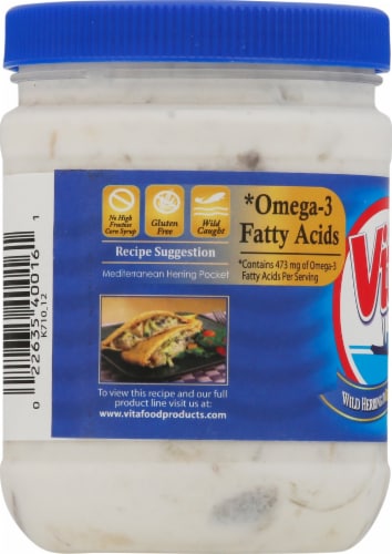 Vita® Wild Herring in Real Sour Cream Perspective: left