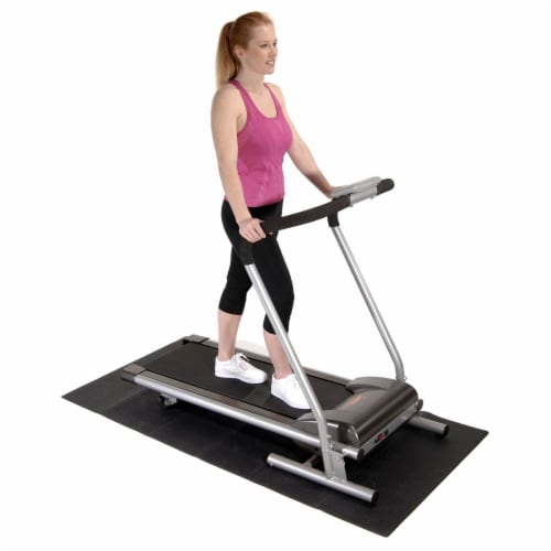 Stamina 86 x 36 Inch Fold-To-Fit Home Gym Fitness Exercise Foam Equipment Mat Perspective: left