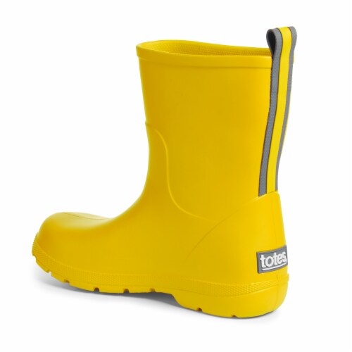 Totes Toddler's Charley Tall Rain Boots - School Bus Perspective: left