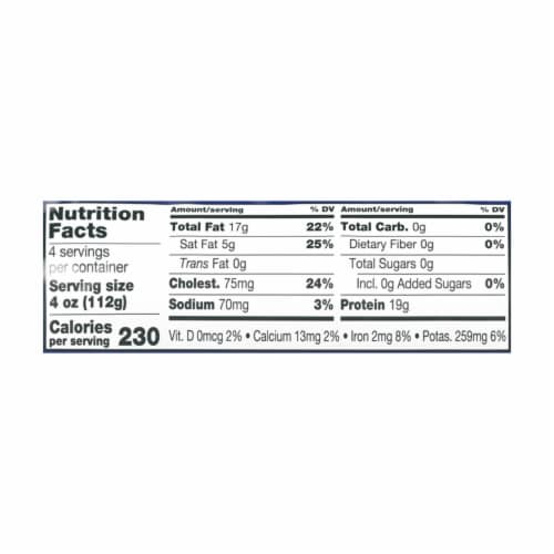 Butterball All Natural 85% Lean/15% Fat Frozen Ground Turkey Roll Perspective: left
