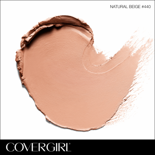 CoverGirl Outlast All-Day 440 Natural Beige Ultimate Finish Foundation Perspective: left