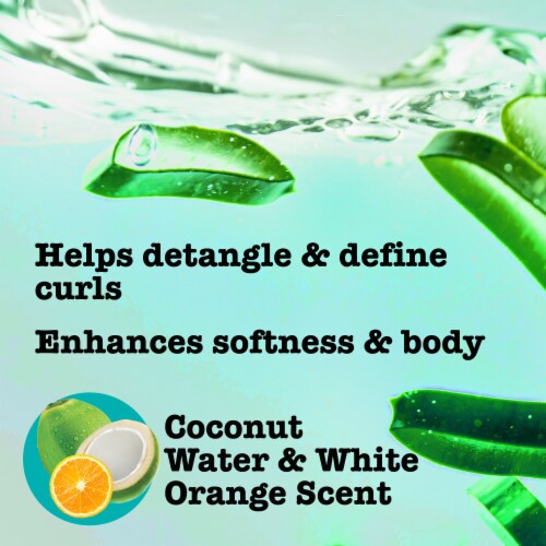 Maui Moisture Curl Quench + Coconut Oil Shampoo Perspective: left