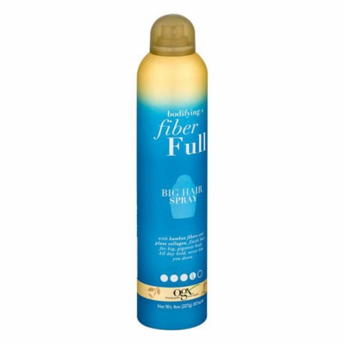 Ogx Big Bodifying Fiber Full Hair Spray Perspective: left